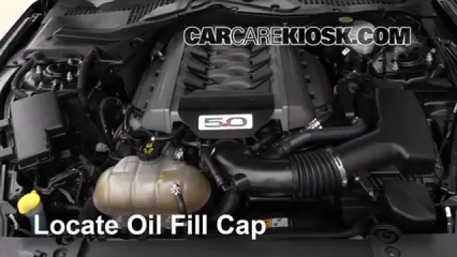 2017 Ford Mustang GT 5.0L V8 Huile Ajouter de l'huile